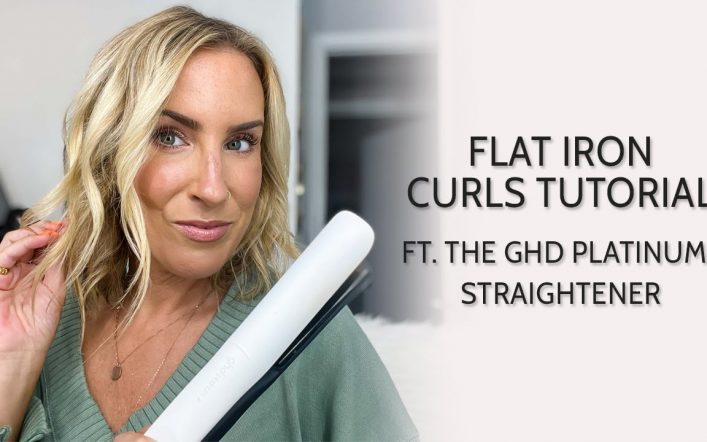 Flat Iron Hacks: Bouncy Curls Tutorial