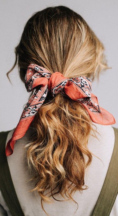 Bandana In Hair-How To Type Bandana This Summer time